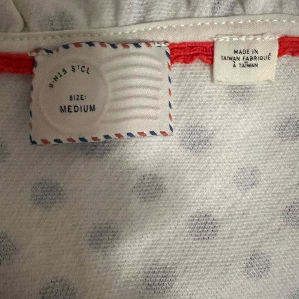 Polka Dot Ruffle Sleeve Top - Picture 2 of 2